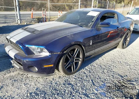 2010 Ford Shelby Gt500 из США, поврежденный, VIN 1ZVBP8JS7A5123282